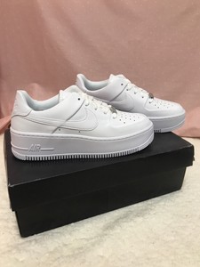 white air force women's size 7