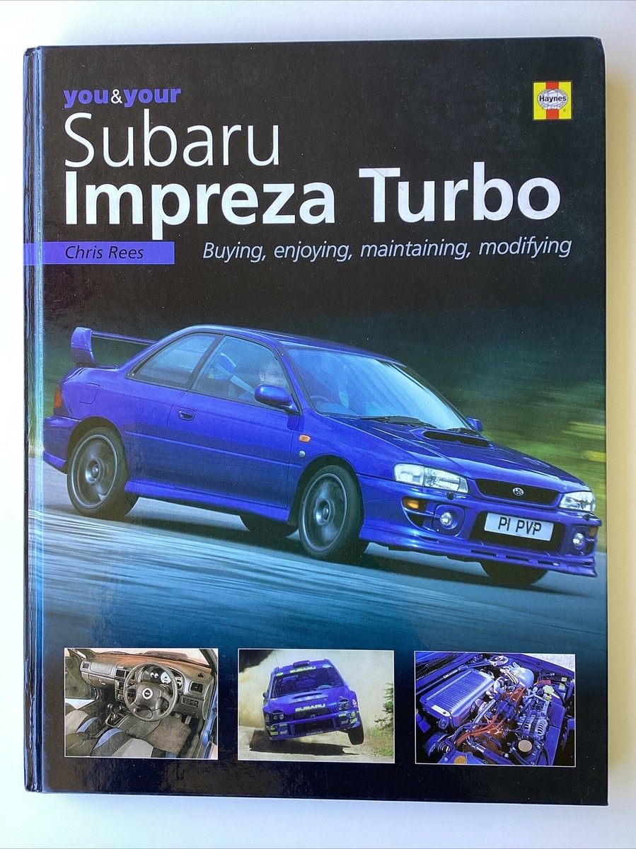 2001 Subaru Impreza Turbo Haynes Manual Hardcover