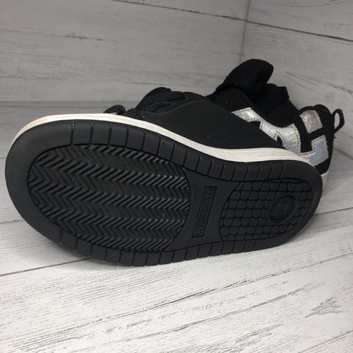 DC Skateschuhe Jugend Größe 3,5Y Court Graffik SE weiß schwarz Skate Style - Bild 4 von 7