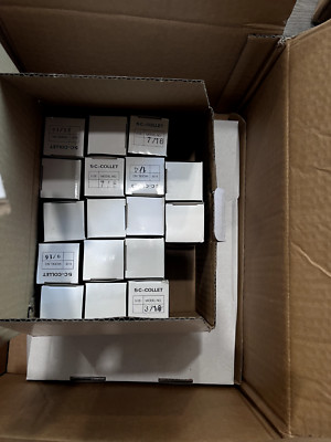 Collet Set: 18 Pc, 1/16 to 1-1/8'' Capacity 230-8018
