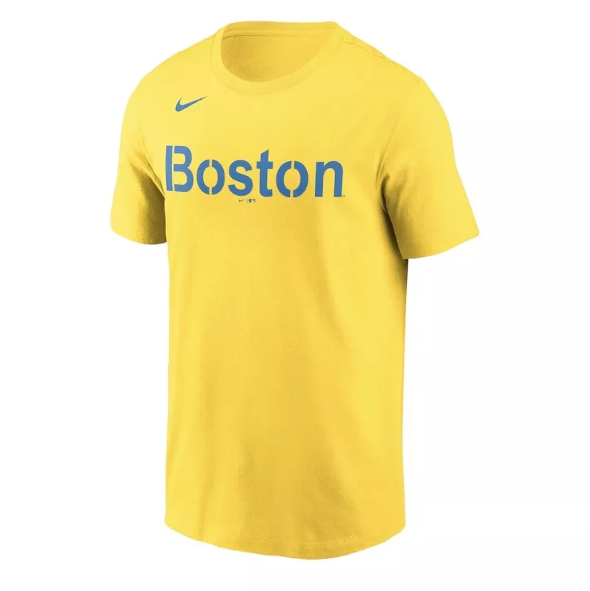 Boston Red Sox Nike City Connect Boston Marathon T-Shirt Sz S Boston Strong  617