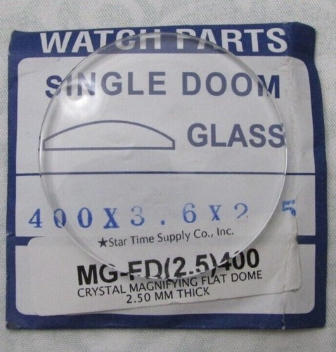 MAGNIFYING MINERAL GLASS WATCH CRYSTAL DIAMETER 22-40mm & 1/1.5/2/2.5/3mm MG2