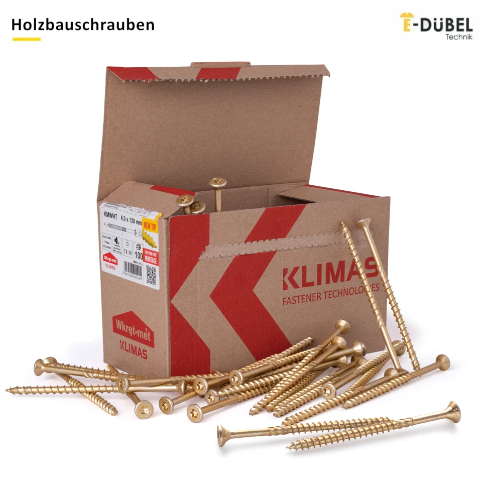 Holzschrauben Spanplattenschrauben Holzbauschrauben Konstruktionsschrauben Torx - Bild 3 von 4