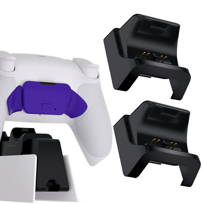 RiseDock Kit Lade-Extender-Ständer für ps5 Controller ChargingDock Stand Zubehör