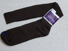 VINTAGE NEW JC PENNEY ROYAL COMFORT OVER THE CALF MEN'S SOCKS SZ 12-14 BROWN USA
