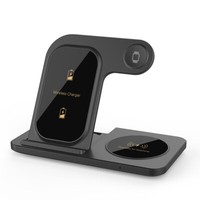 3In1 15W Kabelloses LadegeräT Ladestation FüR Apple Watch 11 Air Pods Iphone 17