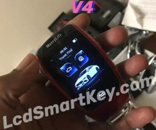 V4 - LCD Smart Key w/ Install- Infiniti GMC BMW BENZ Ford JEEP NISSAN Dodge Audi
