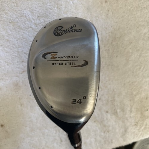 Confidence Golf Hyper Steel Z Hybrid 24 Degree With Headcover - Picture 1 of 7
