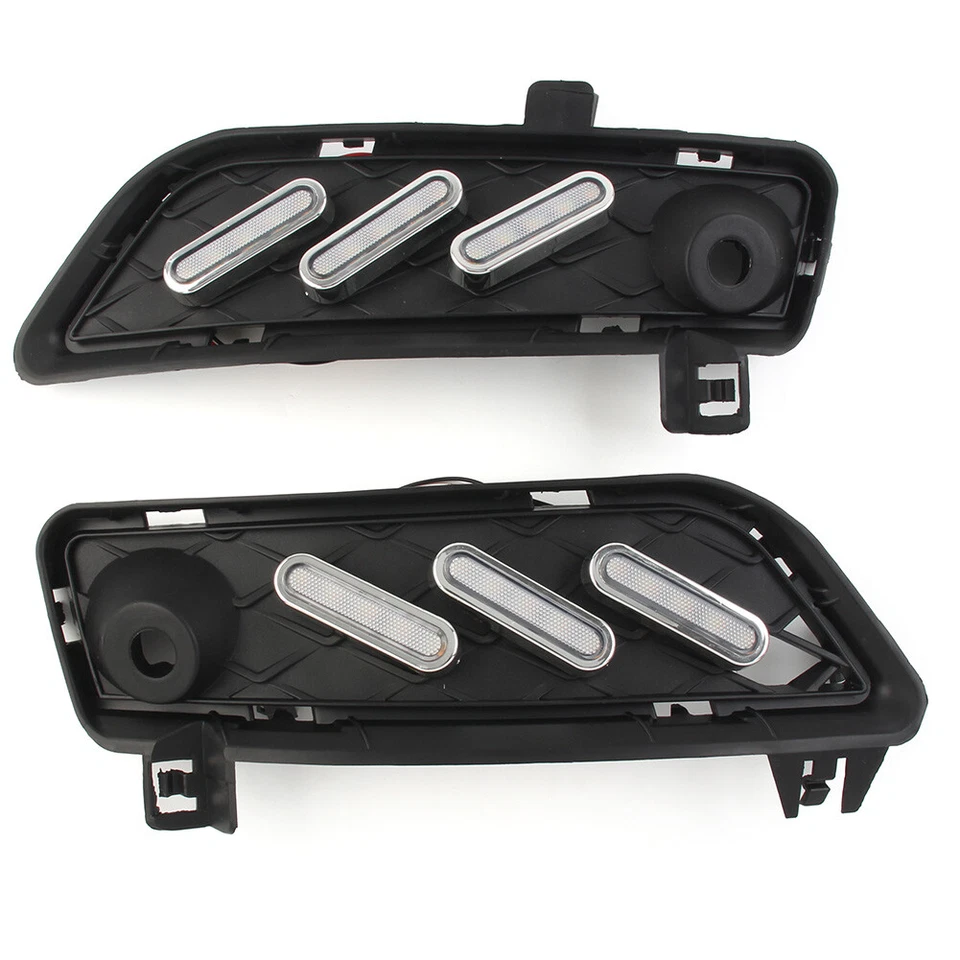 Luz de circulação diurna dinâmica LED DRL lâmpada de seta para BMW X3 F25 2009-2013 - Imagem 4 de 4