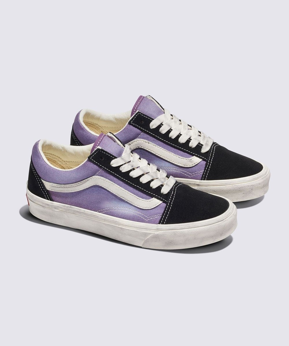 Vans Wave Washed Old Skool Skate Sneakers Shoes Bluestone