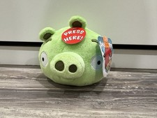 Angry Birds Plush Green Minion Pig NWT 5  HK-86 Commonwealth 2010