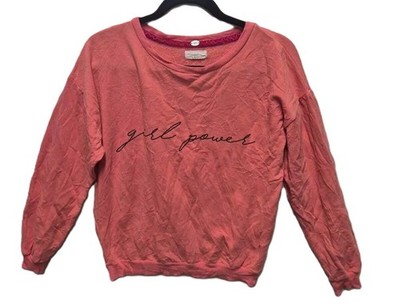 Cupio Sweatshirt Damen Dunkelorange Langarm Brustumfang 40