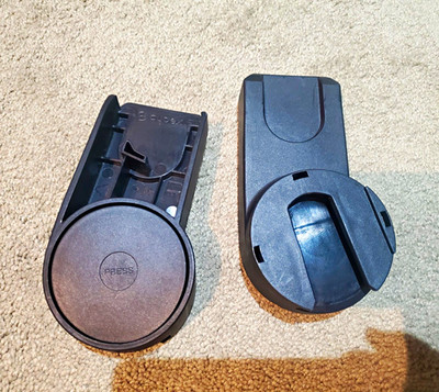 Cybex Black Stroller Adapter