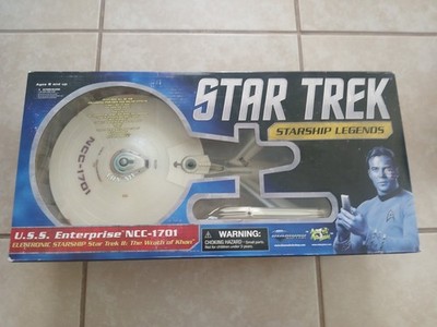 Art Asylum Star Trek Wrath of Khan USS ENTERPRISE NCC-1701 Art Asylum Star Trek Wrath of Khan USS ENTERPRISE NCC-1701