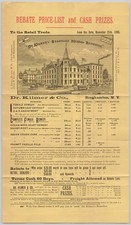 1885 Dr. Kilmer & Co. Remedies Binghamton NY Patent Medicine Pricelist + BH1-44