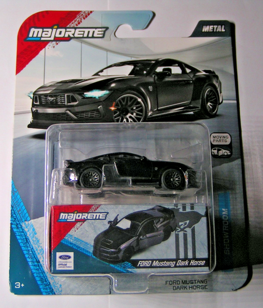 Majorette - Ford Mustang Dark Horse - Showroom Deluxe Cars 2026 - Moving Parts-image