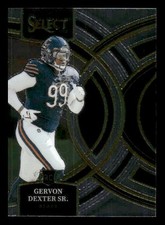 2023 Panini Select #138 Gervon Dexter Sr. Rookie Chicago Bears