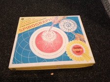 Vintage 1960's Original Spirograph Game Toy Denys Fisher Complete