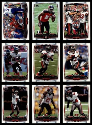 2014 Topps Buccaneers Almost Complete Team Set 8 - NM/MT 5249396 (11 / 12 cards)