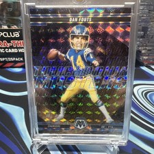 2025 Mosaic Touchdown Masters /99 Dan Fouts #17 Reactive Blue Mosaic Prizm