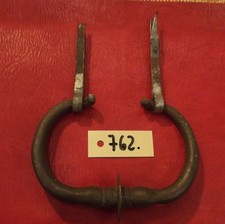 Beschlag Nr. 762, Truhengriff, antik, groß, antik, Patina, Eisen