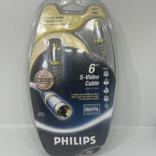 New Philips 24K S-Video 6' Foot Patch cable M62791