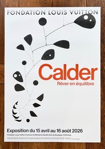 Affiche originale Exposition Alexander Calder  50x70cm
