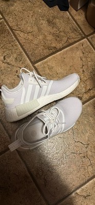 adidas NMD White Mesh Lace Up Low Top Men's Athletic Sneakers