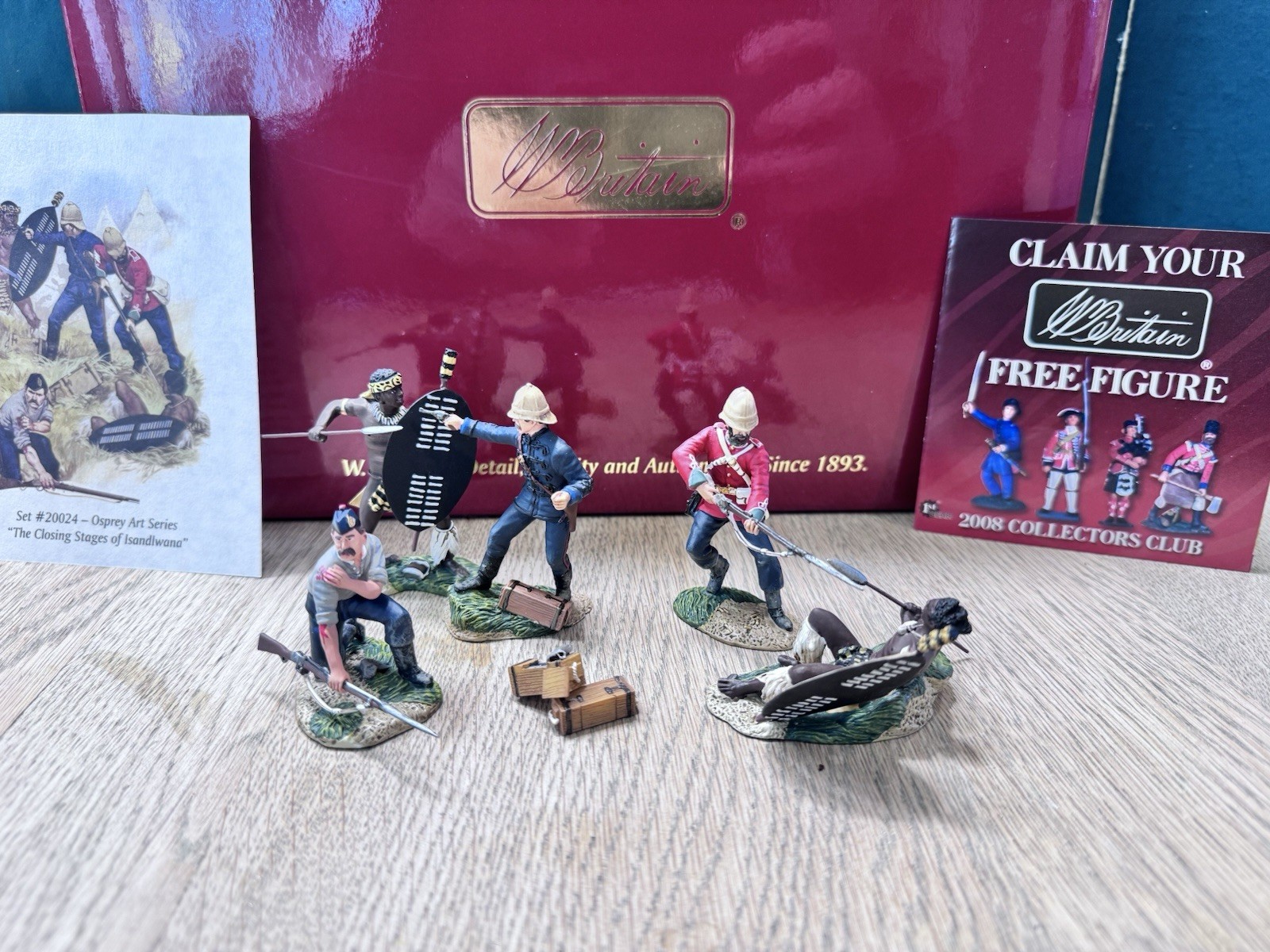 Britains: Boxed Set 20024 - "The Closing Stages of Isandwana". Zulu War