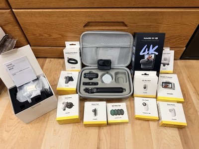 Insta360 - GO 3S (128GB) Action Camera - Black with Accessories