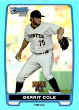 2013 Bowman Draft Blue Sapphire Rookie Reprint Refractors #BCP86 Gerrit Cole