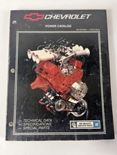 Chevrolet Chevy Power Catalog 6th Edition Book GM Service Parts 1988