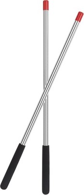 Garage Door Winding Bars 2-Pack 17.3-Inch Torsion Spring Tool W/ Non-Slip