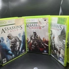 Assassin’s Creed Xbox 360 Lot of 3 - I, II, & III - Tested