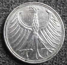 M&uuml;nze 5 Mark 1956F BRD