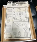 VINTAGE original Marx Fort Apache Instruction 3681A See Pictures