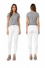 MOTHER The Looker White Skinny Jeans Size 27 Made in USA