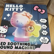 Hello Kitty Led Soothing Sound Machine Night Light viral hello kitty item