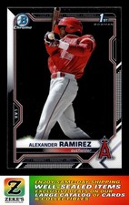 2021 Bowman #BCP-145 Alexander Ramirez Chrome Prospects