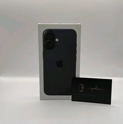 Apple iPhone 16 128GB 5G Black Neu Unbenutzt Garantie Händler 