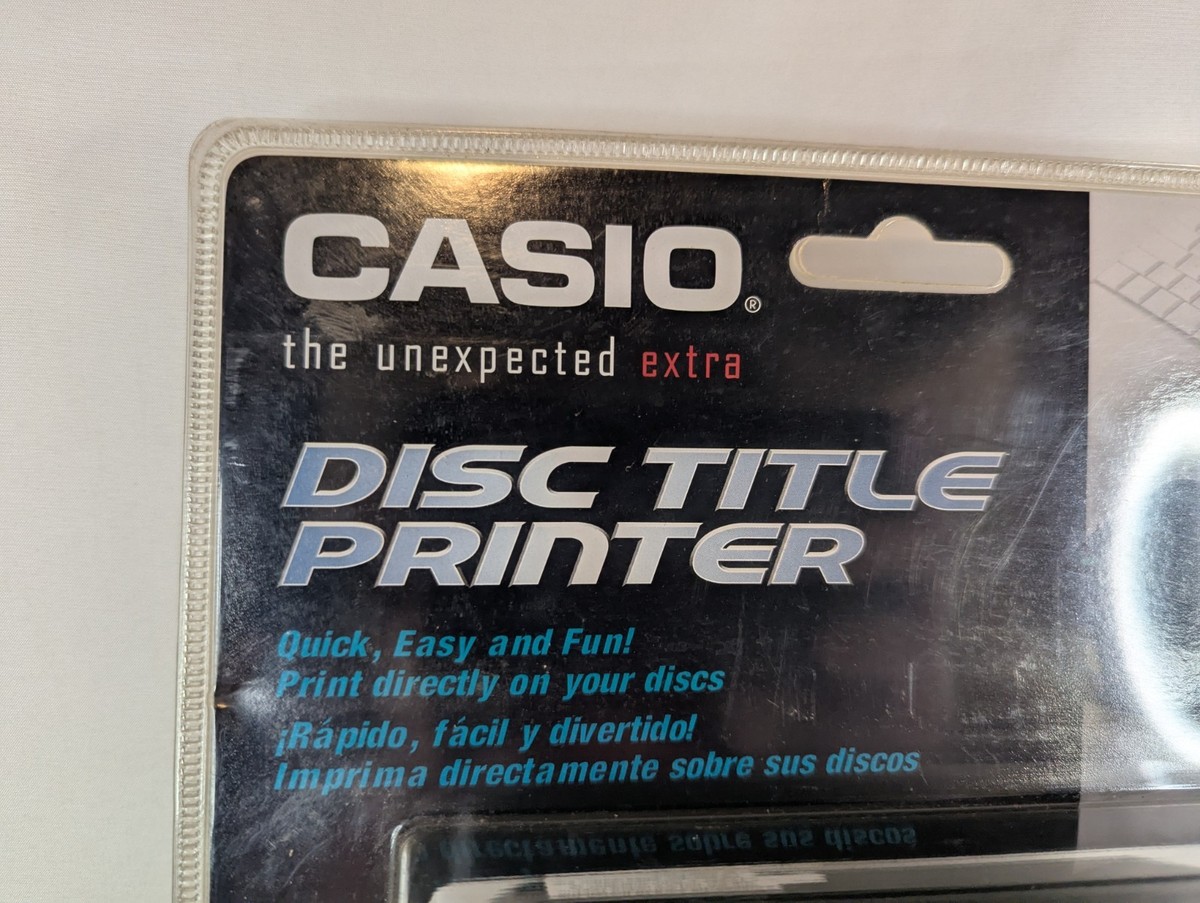 オフィス用品 CASIO DISC TITLE PRINTER Casio Disc Title Printer CW-E60 CW-E60 B&H Photo Video