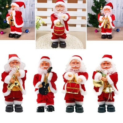 Animierter Musikalischer  Weihnachtsmann Weihnachtspuppen Figuren Heimtextilien