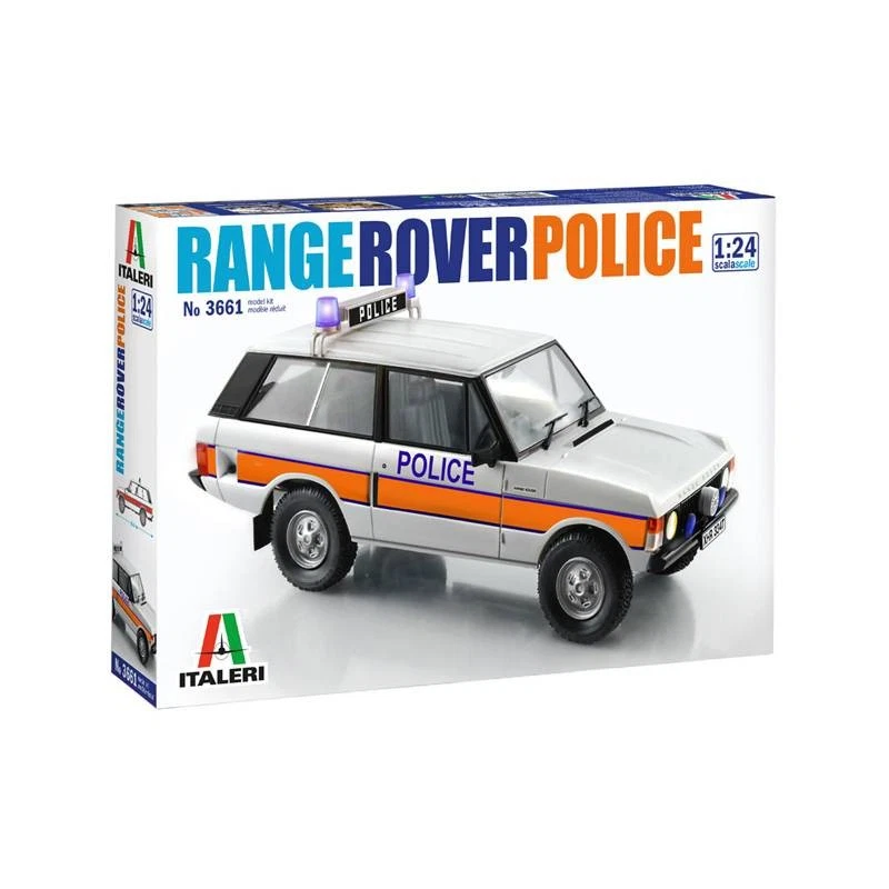 Modello Auto Range Rover Polizia |ITALERI|3661| 1:24 Modello Carro Promozionale - Immagine 2 di 4