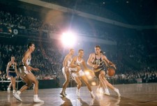 Jack George Of The Philadelphia Warriors 1957 OLD PHOTO 2