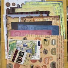 Lot Of 15 Acid Free Scrapbook Cardstock Cardmaking Journaling 12"x12" New Paper