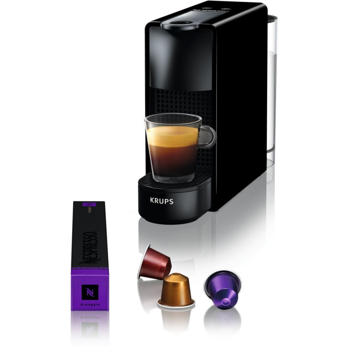 Nespresso KRUPS Essenza Mini Noir YY2910FD Cafetière 19 bars