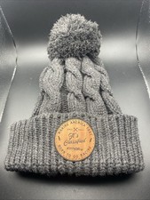 Swindell Speedlab Pompom Hat Leather Logo Gra...