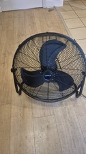 18 Inch METAL BLACK FLOOR FAN AIR COOLING STAND 3 SPEED HOME GYM FAN HEAVY DUTY