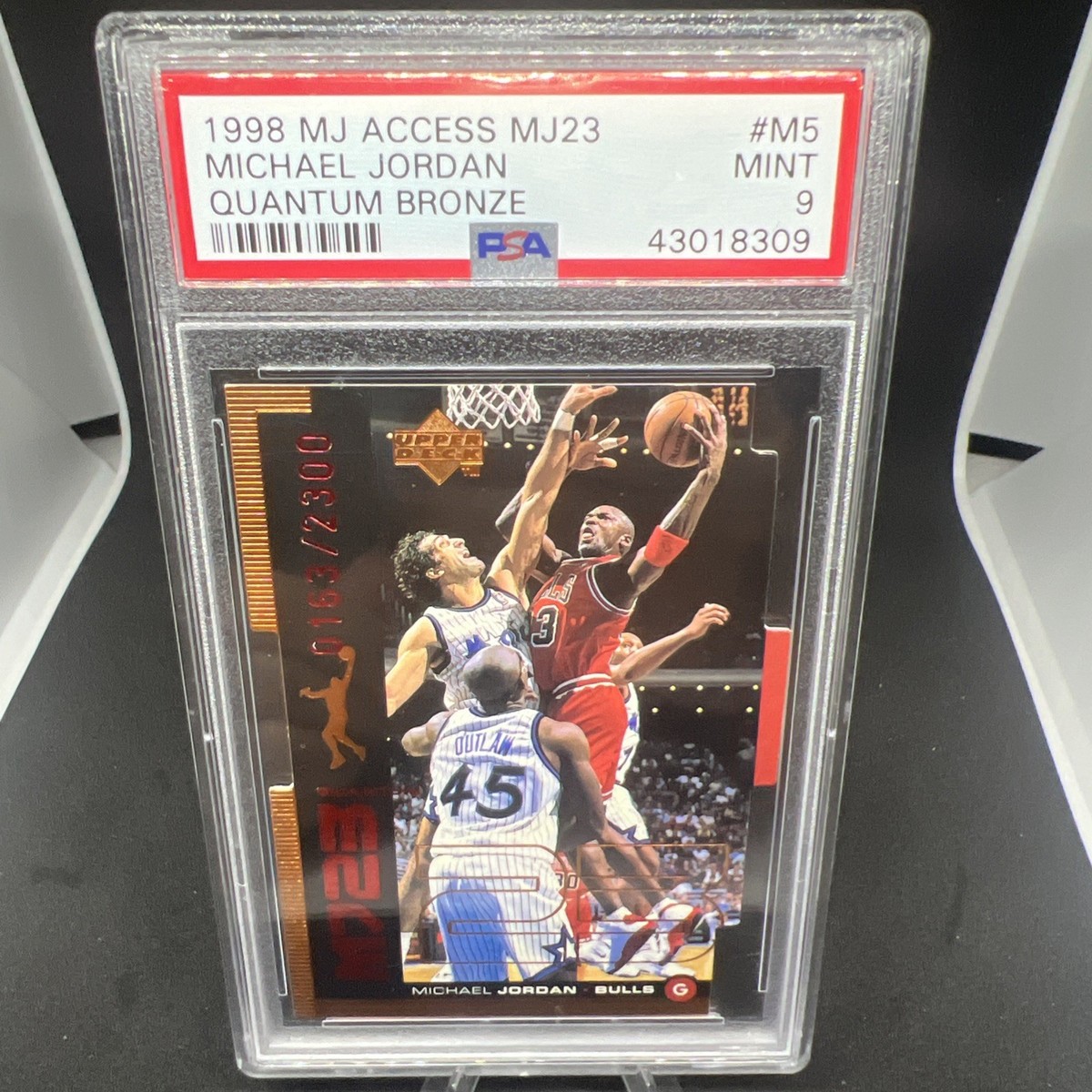 1998 Upper Deck MJ23 Quantum Bronze /2300 MICHAEL JORDAN #M5 | eBay