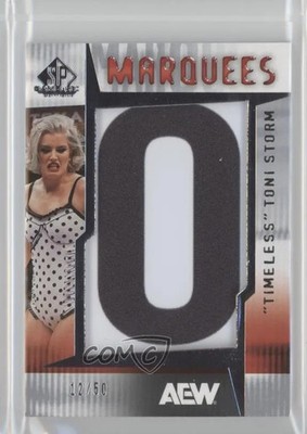 2025 SP Game Used AEW - Marquees Toni Storm #MQ-TS [None] 12/50